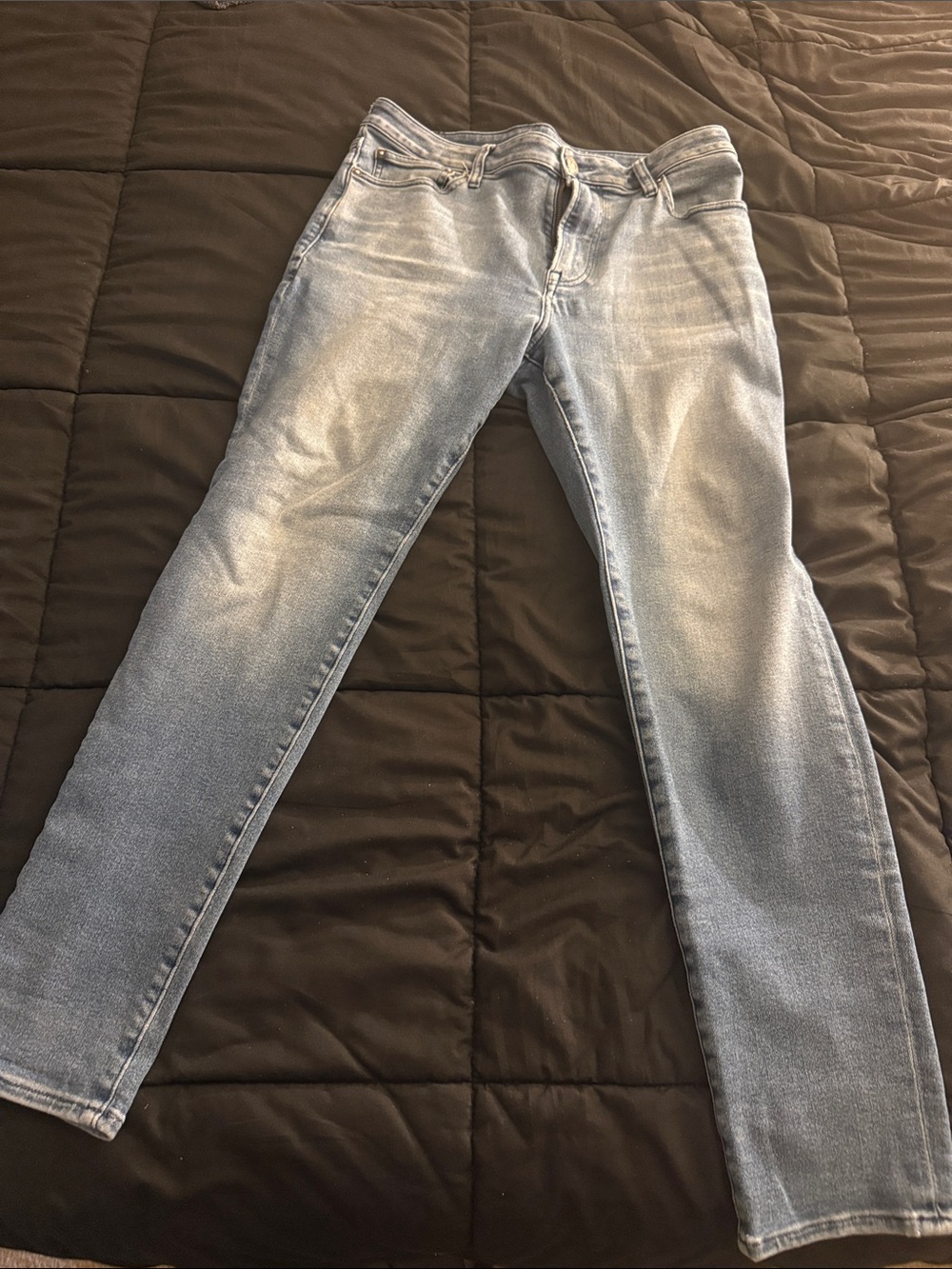 Express Men’s Skinny Jeans Light Blue